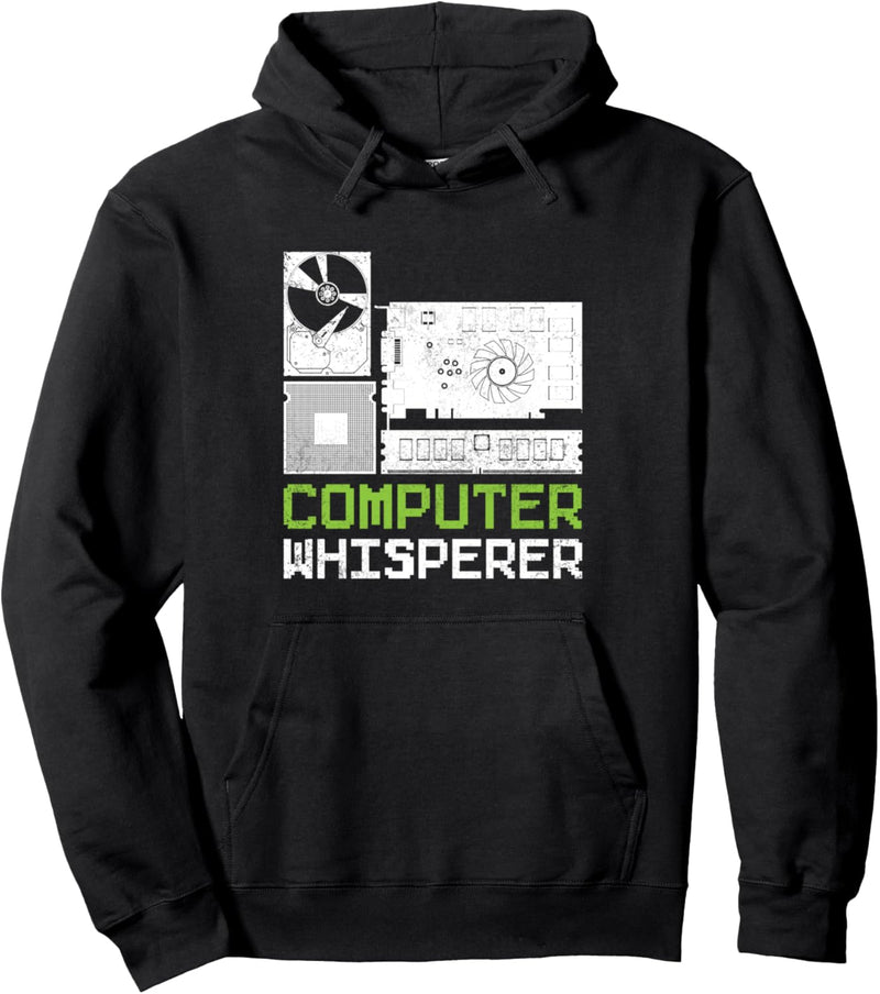 Funny Programmer Code Binary Coding Computer Hacker Geek Pullover Hoodie