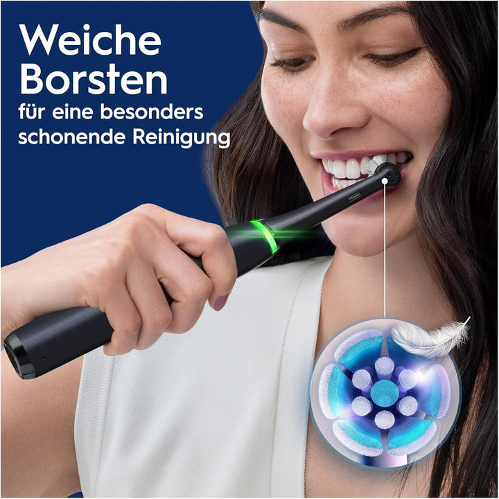 Oral-B iO Series 7 Elektrische Zahnbürste/Electric Toothbrush, 2 Aufsteckbürsten, 5 Putzmodi für Zah