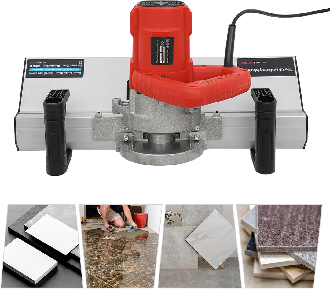 1200W Fliesenschneider,Elektrischer fliesenschneider,43-Grad-Standardfase,13000r/min,3.8m lange Wass