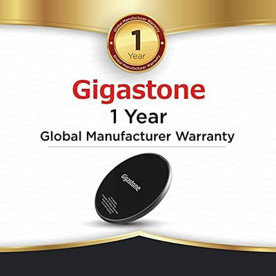 Gigastone Wireless Charger [ 2 Pack ] 15W Max Schnellladeständer, Qi Kabellose Ladestation, Kompatib