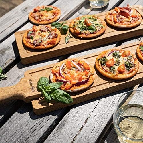 Boska Servierbrett Friends M, Käsebrett Eiche, 530x120x20 mm 55L x 5B cm, 55L x 5B cm