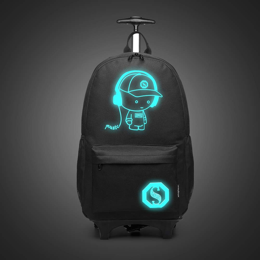 KONO Kinderrucksack Rucksack Backpack Schulrucksack Gepäck Koffer Kabine Rädern Trolley Reise Rädern