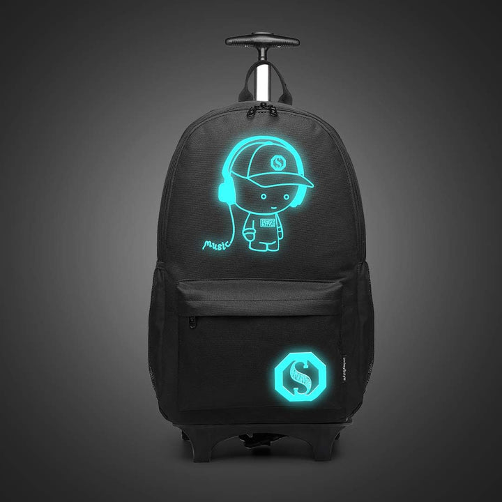 KONO Kinderrucksack Rucksack Backpack Schulrucksack Gepäck Koffer Kabine Rädern Trolley Reise Rädern