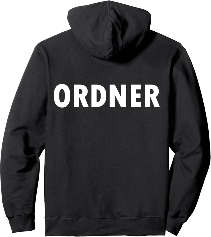 ORDNER SECURITY Sicherheitsdienst Bekleidung Wachdienst Pullover Hoodie