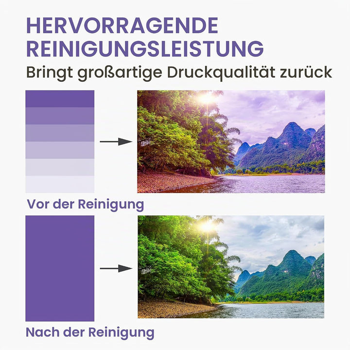 Best Printers-Reinigungsset für, HP | Brother Inkjet-Druckkopf-Reinigungsset