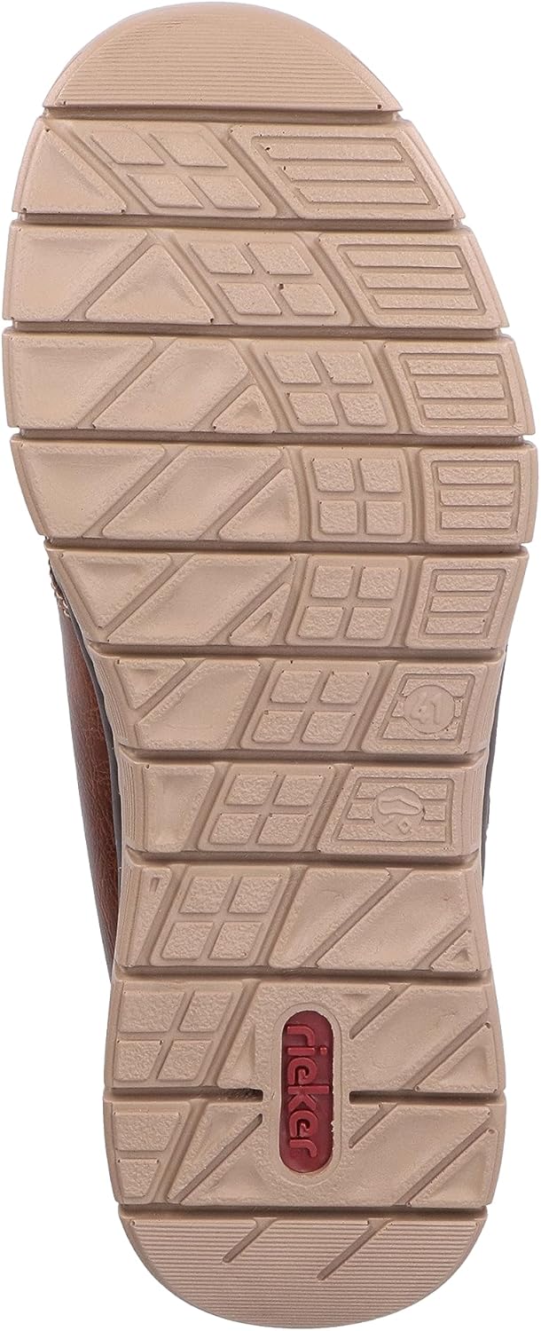 Rieker Herren B5635 Kurzstiefel 40 EU Weit Braun, 40 EU Weit Braun