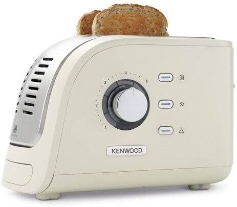 Kenwood Toaster Turbo TCM300 beige 2 Schlitz Bräunungsregelung 5 Bräunungsstufen Auftau- und Aufwärm