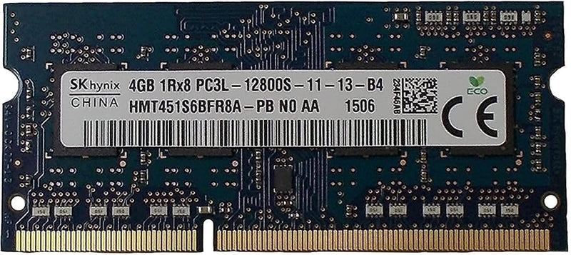 Hynix HMT451S6BFR8A-PB NO AA 4GB DDR3 PC3L-12800S SODIMM RAM PC-Speicher