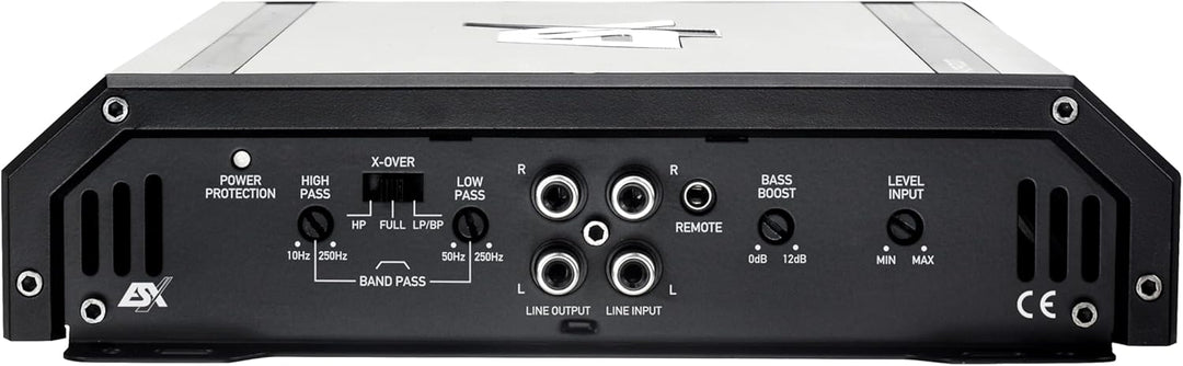 ESX HXP400-4-Kanal Basspaket mit 800W max | 30cm (12") Single-Bassreflex-System und 10qmm Verstärker