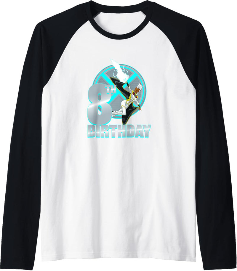 Marvel X-Men Storm 8th Birthday Badge Raglan