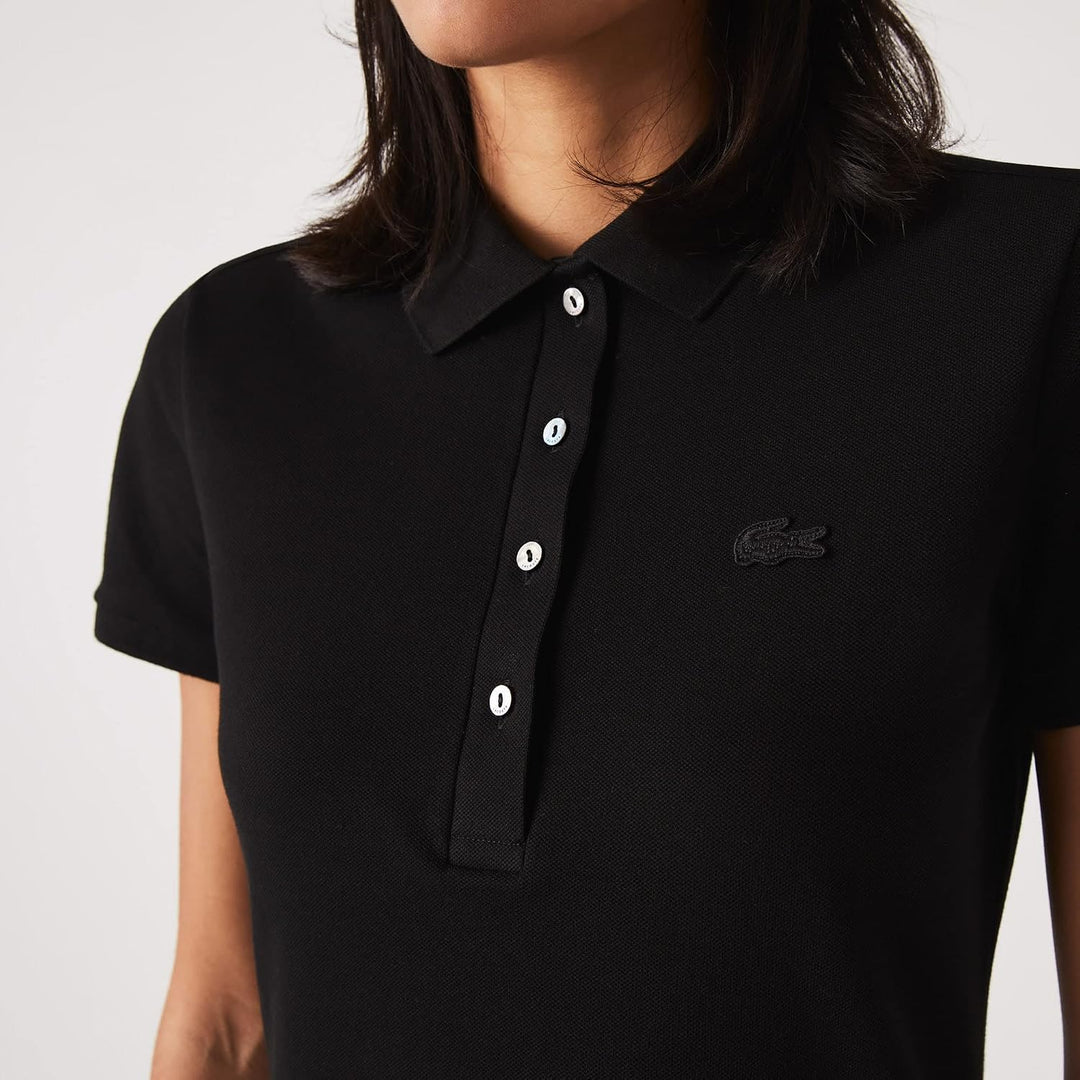 Lacoste Damen Kleid 32 Noir, 32 Noir