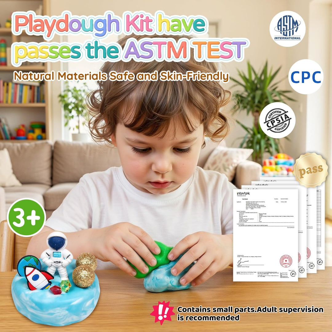 JOY SPOT! 8 Themen Sensorische Knete in dose, ungiftig Knetmasse Set, Kreatives Kinderknete Spielzeu