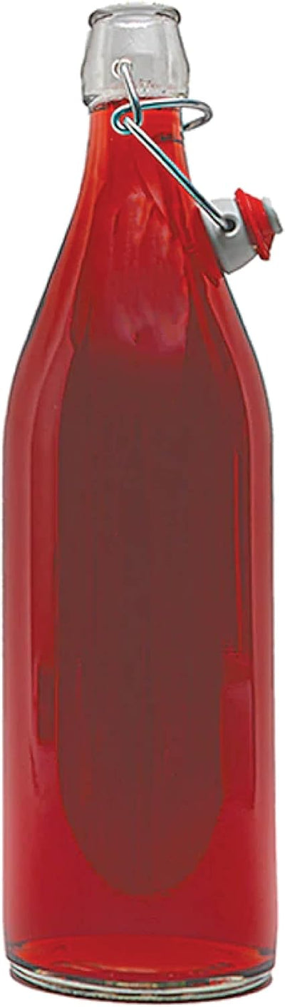 12 Stück 250 ml Bügelflaschen Bügelflasche Glasflasche mit Bügelverschluss Drahtbügel Flasche Bügelv