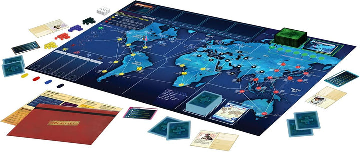 Asmodee | ZMan | Pandemic: Legacy – Season 1 (blau) | Nominiert zum Kennerspiel des Jahres 2016 | Br