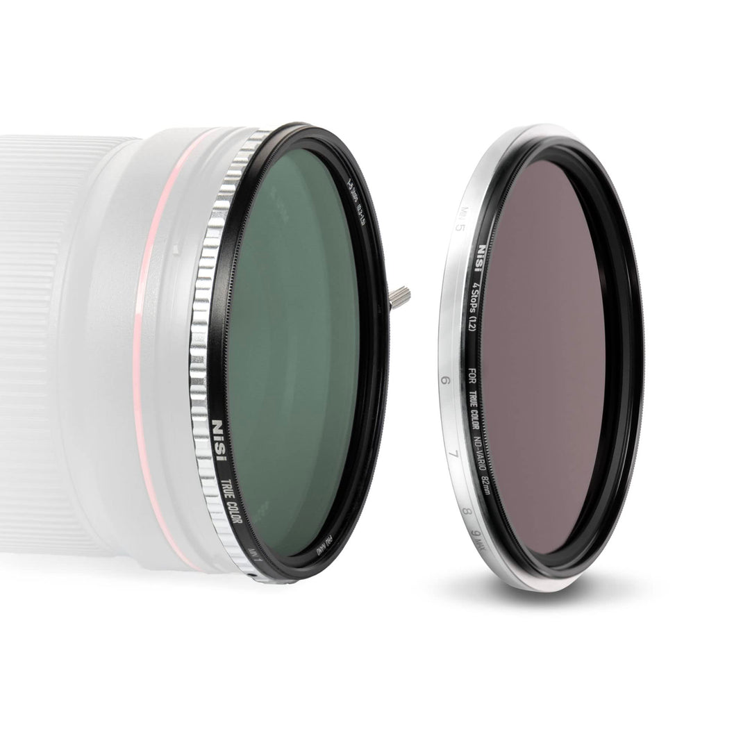 NiSi 72mm Swift VND Kit - Echte Farbe 1-5 Blends Variabel Filter ND + ND16 (1.2) 4 Blends Neutral Gr