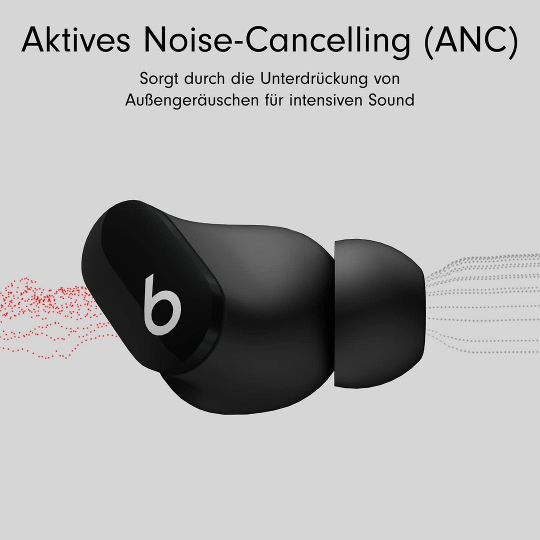 Beats Studio Buds – Komplett kabellose Bluetooth In-Ear Kopfhörer mit Noise-Cancelling – schweissbes
