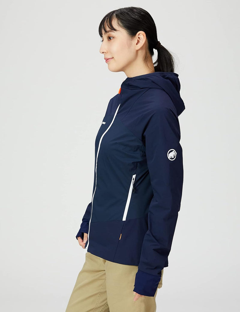 Mammut Damen Taiss In Hybrid Hoodie Jacke Isolationsjacke XS marine, XS marine