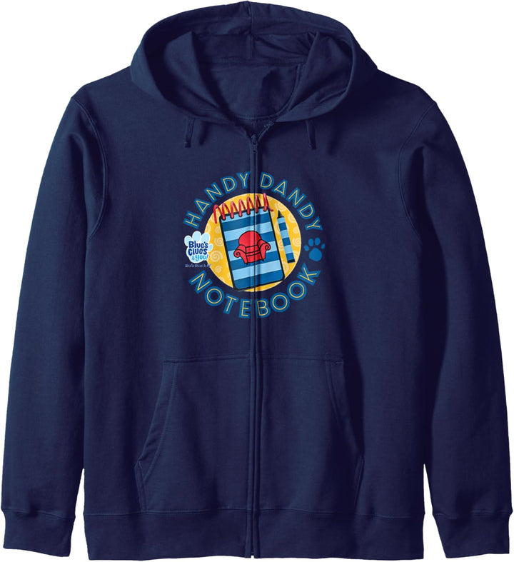 Blue's Clues & You Handy Dandy Notebook Logo Kapuzenjacke