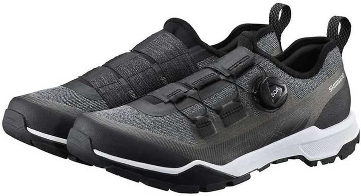 SHIMANO Unisex Bex700l47 Schuhe EX7 (EX700), Schwarz, Grösse 47