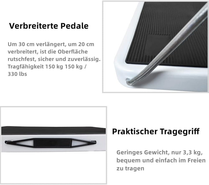 2 Stufen Klappstufen Trittleiter,Leichte Stehleiter Mini Leiter Klapptritt Trittleiter Haushaltsleit