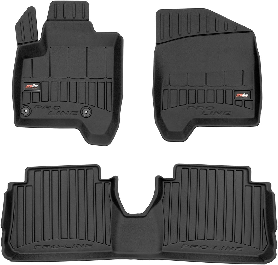 SMK Gummimatten auto fussmatten Satz für Citroen C3 Picasso 2008-2017 Erleben Sie einen neuen Standa