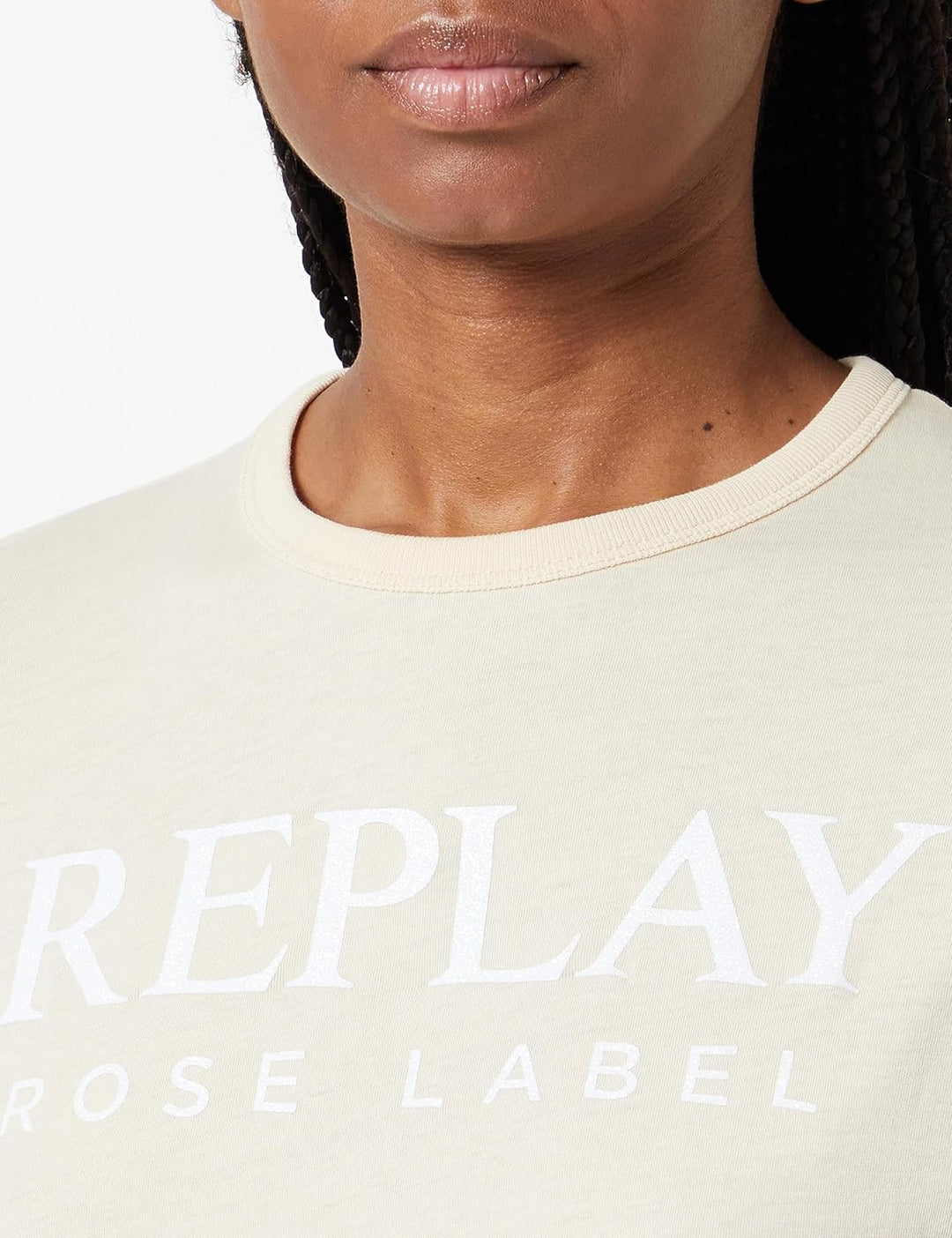 Replay Damen T-Shirt XL 611 Skin, XL 611 Skin