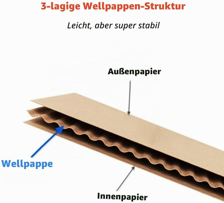 STRBOXONG Schuhkarton mit Deckel, 30x18x10 cm, Mehrzweck-Aufbewahrungsbox für Haus, Büro, Organisati