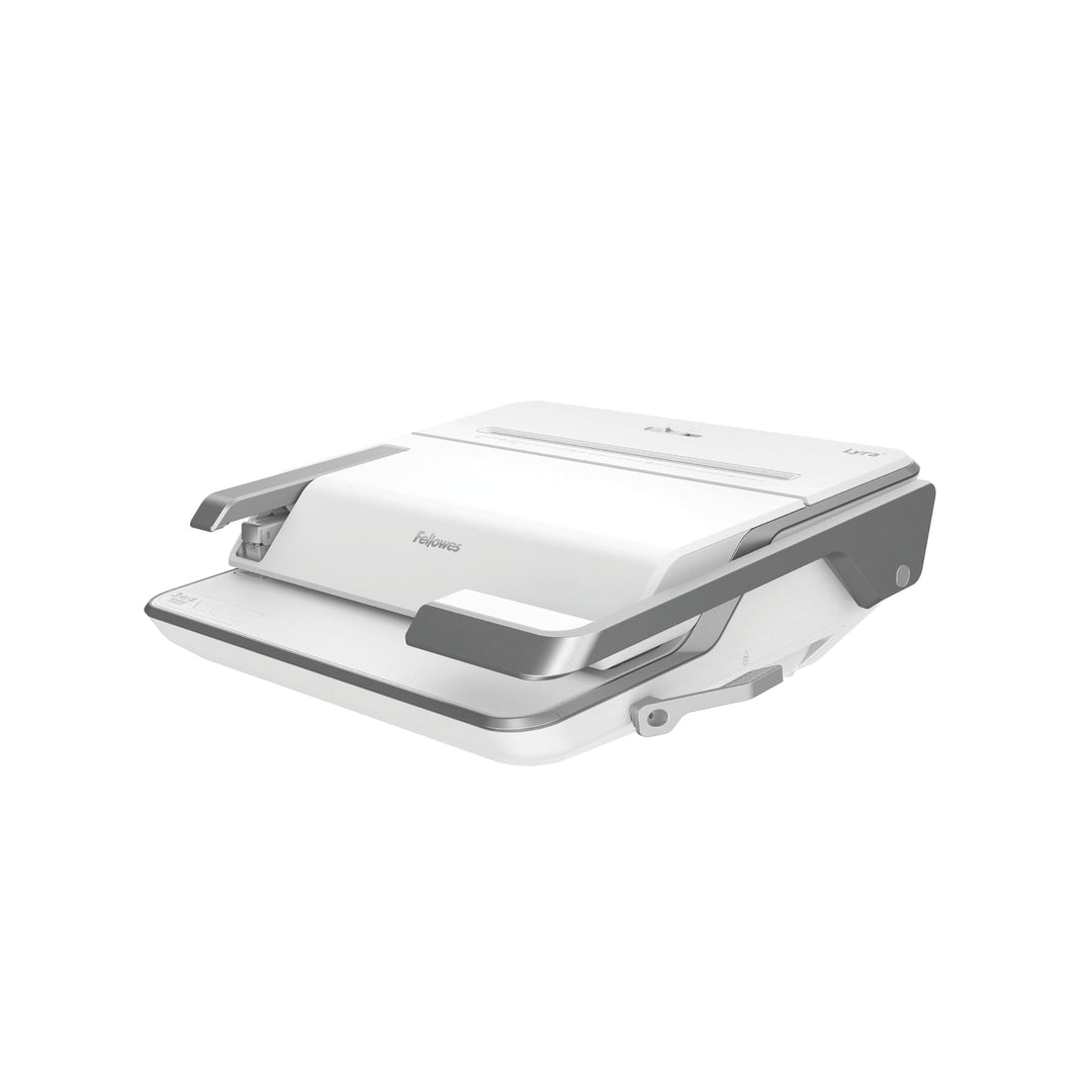 Fellowes 3-in-1 Multifunktions-Bindegerät Lyra, 300 Blatt Plastikbindung, 2/4-fach Locher und 30 Bla