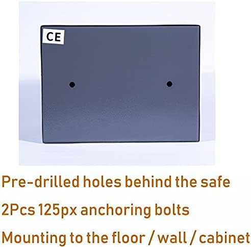 Tresor Feuerfest Wandtresor Möbeltresor Elektronischer Safe Klein Wandsafe Mini Tresor Stahlsafe Min