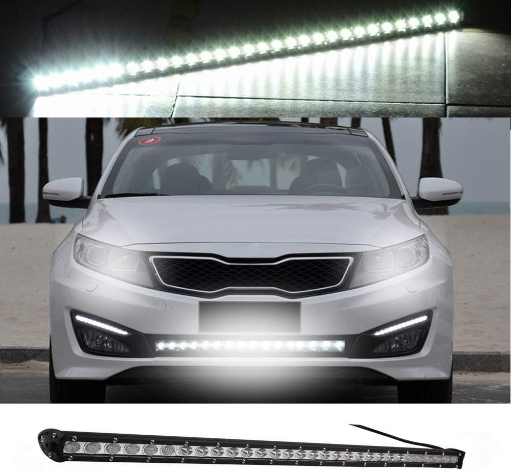 SKYWORLD LED Arbeitsscheinwerfer, 30 Zoll 80 cm 150W Spot Flood Combo Einreihig LED Balken LED Offro