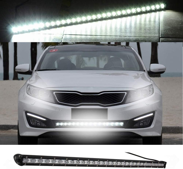 SKYWORLD LED Arbeitsscheinwerfer, 30 Zoll 80 cm 150W Spot Flood Combo Einreihig LED Balken LED Offro