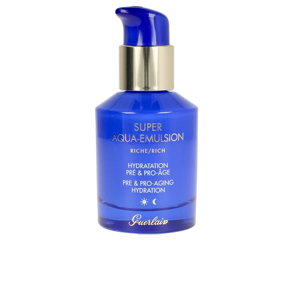 Guerlain Unisex SUPER Aqua Emulsion Rich 50ML, Transparent