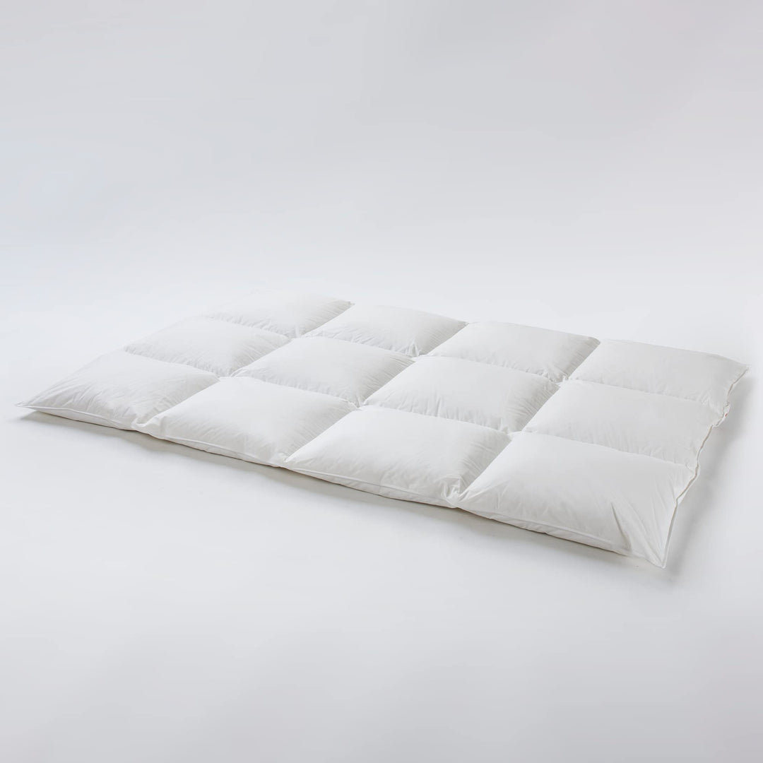 Daunenfee– Winter Cassettendecke 155x220cm, Daunen &amp; Federn – 3x4 Karos, 2cm Stege – Handarbeit Made