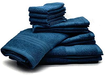 Bassetti Set mit 10 Frottee-Handtüchern (Indigo)
