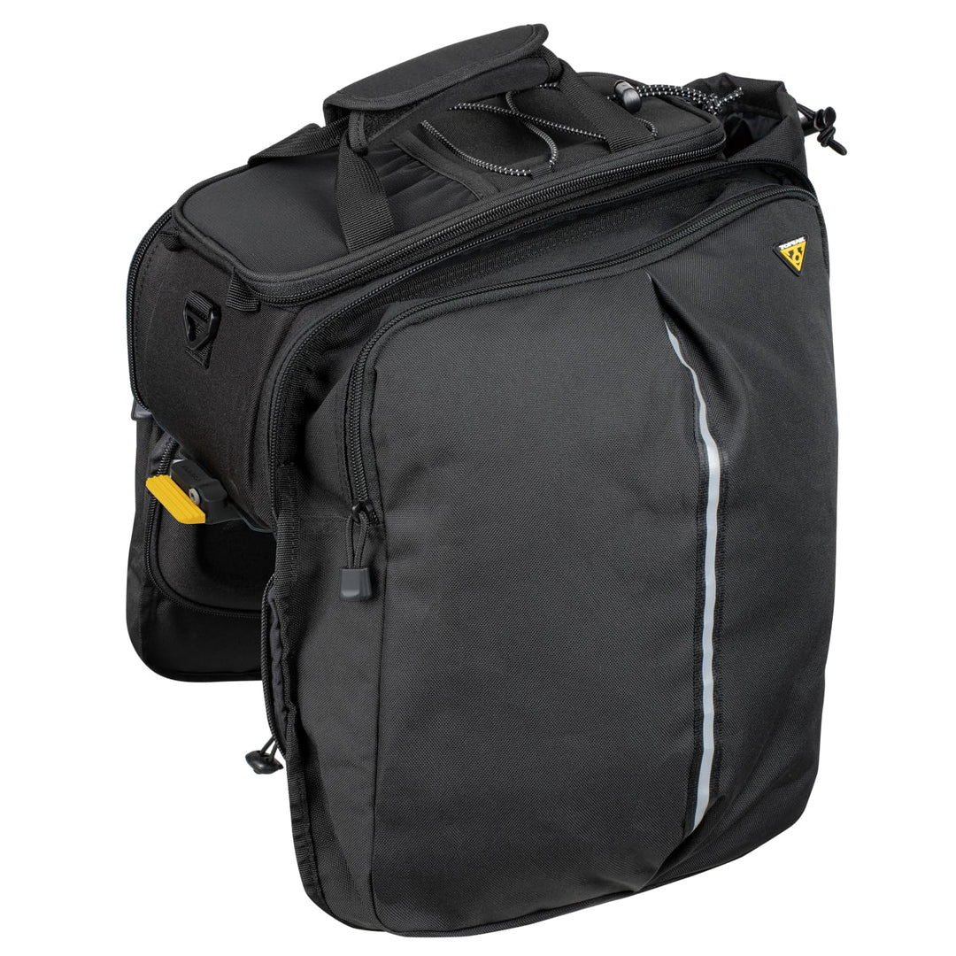 Topeak MTX TrunkBag EXP (MTX 2.0) mit TrunkLock – 16,6 L Gepäckträgertasche mit QuickTrack-System, a