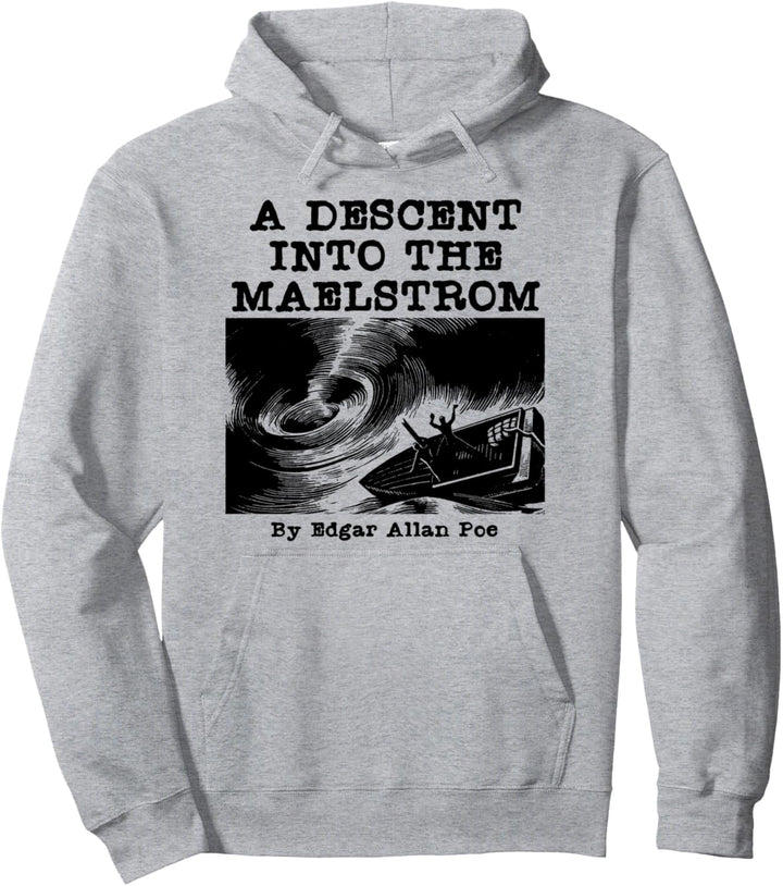 Allan Poe Short Story Literature Poetry Edgar Allan Poe Pullover Hoodie