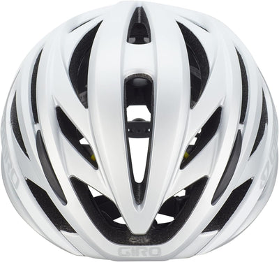 Giro Unisex – Erwachsene Syntax MIPS Fahrradhelm Road L (59-63cm) matte white/silver, L (59-63cm) ma