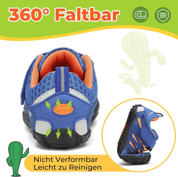 SAGUARO Barfussschuhe Kinder Barfussschuhe Schnell Trocknend Badeschuhe für Jungen Mädchen Gr.24-36