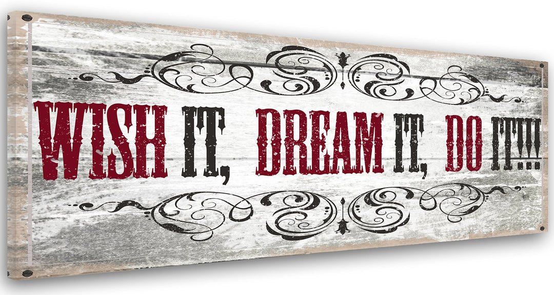 Feeby, Leinwand, Bild mit Spruch, Typografie Bilder, Spruchbild, Wand Bild, Leinwandbilder, Wandbild