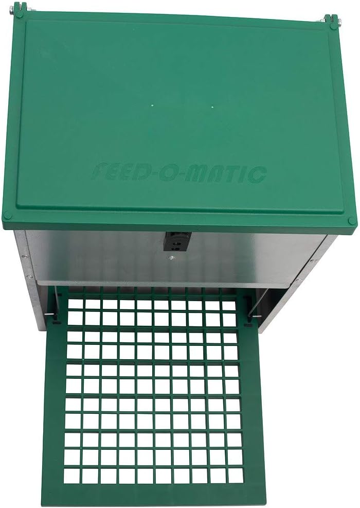 FINCA CASAREJO Automatischer Futterautomat für Hühner - Futterautomat gegen Schädlinge - Automatisch