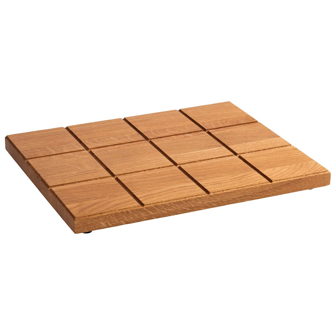APS 759 Buffetbrett SQUARE, GN 1/2, aus geöltem Eichenholz, 32,5 x 26,5 x 2,5 cm, 32,5 x 26,5 x 2,5