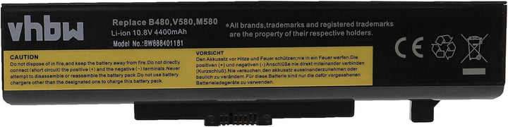 vhbw Akku kompatibel mit Lenovo ThinkPad Edge E531 (6885CMC), E535, E545, E540 Notebook (4400mAh, 10