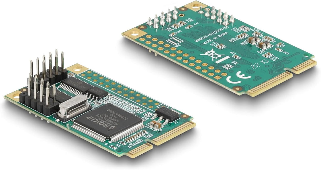 DeLOCK Mini PCIe Karte Full Size zu 2 x Seriell RS-232 D-Sub 9 Pin