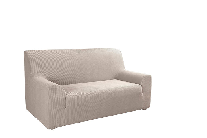 Tural Elastischer Sofabezug Valeta. Sofaüberwurf, Beige, 2 Sitzer (130-160cm) 2 Sitzer (130-160cm) B