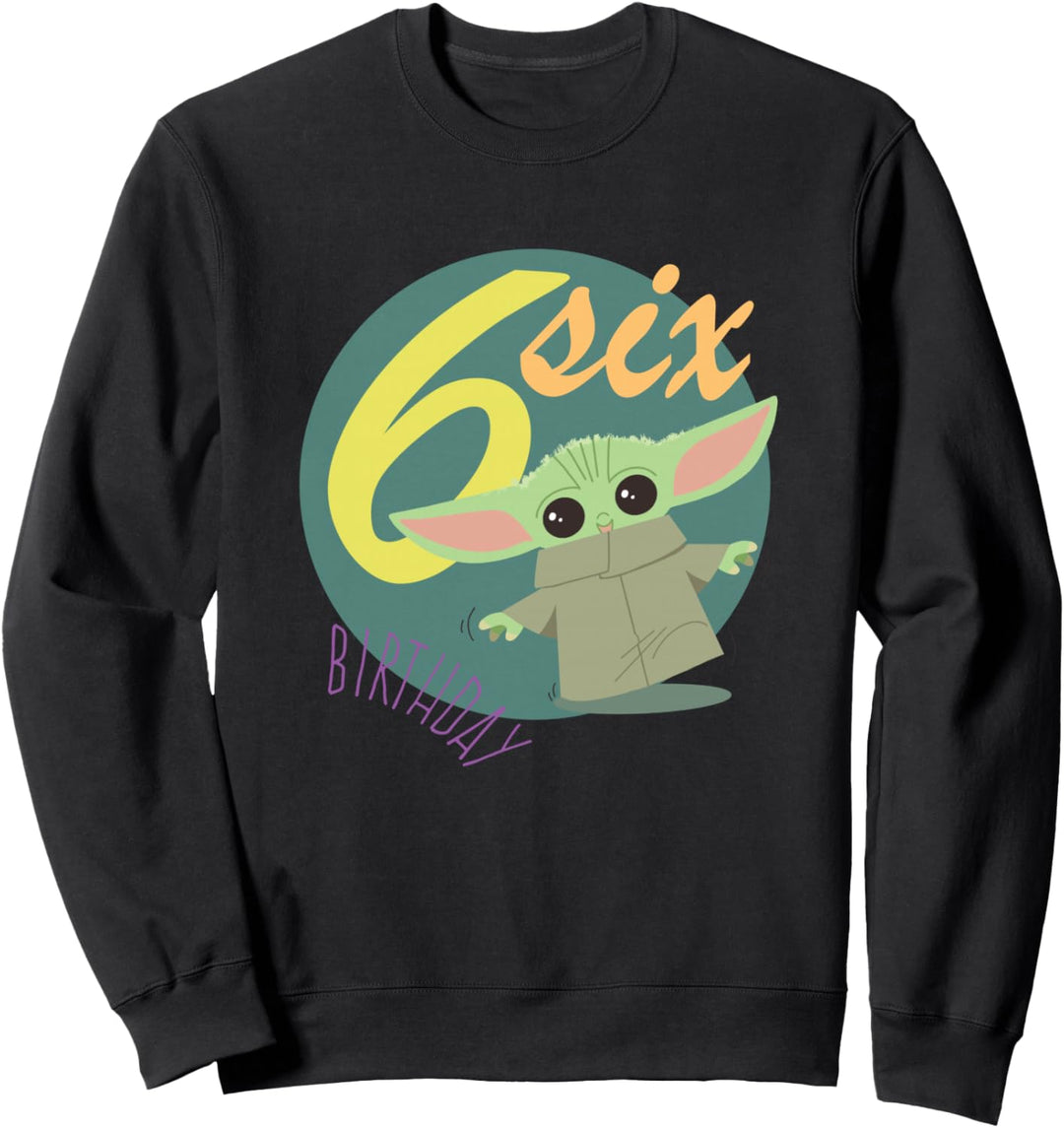 Star Wars The Mandalorian The Child Kids 6th Birthday Sweatshirt