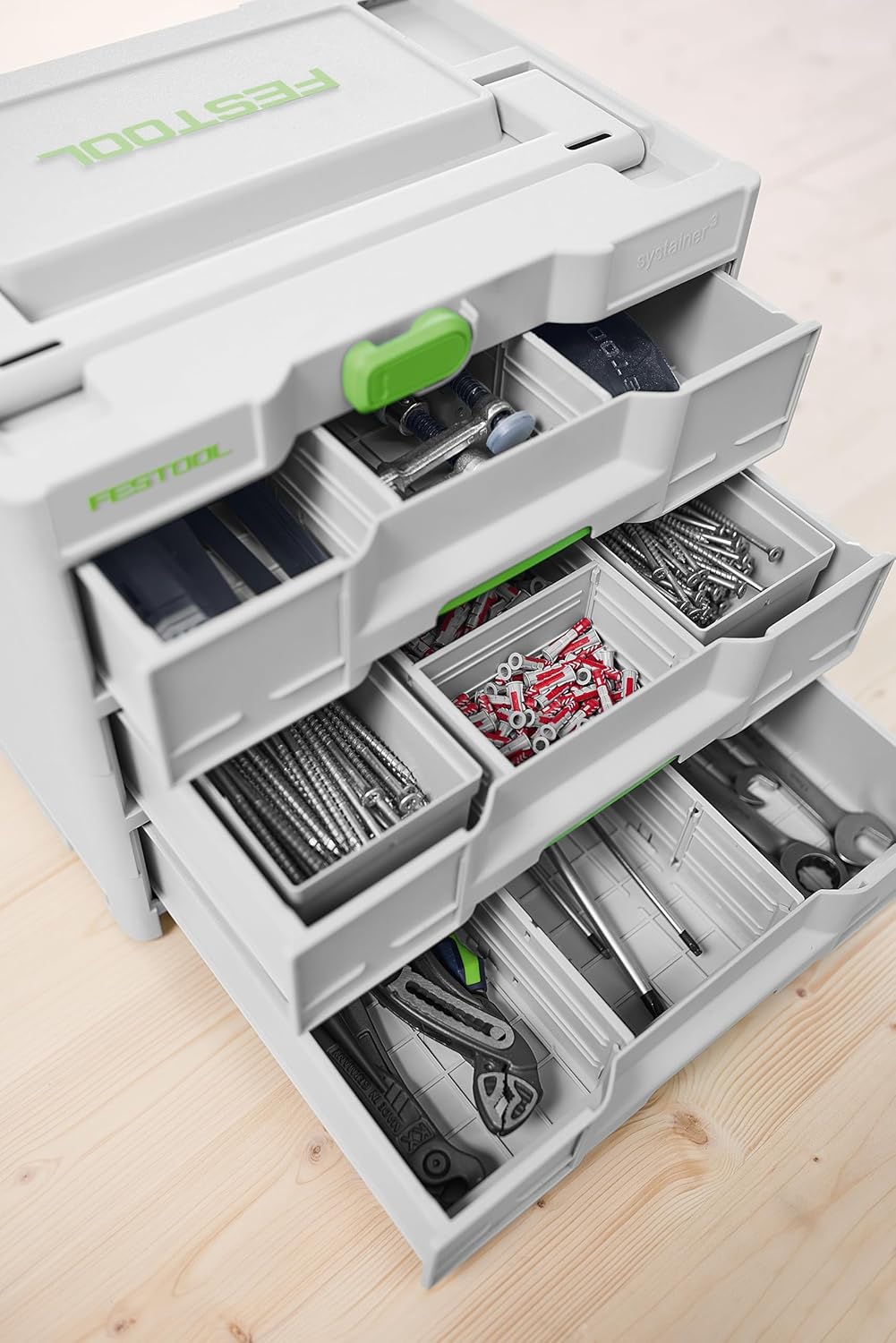 Festool Sortainer³ SYS3-SORT/3 M 337 (mit Trennstegen), Sys3-sort/3 M 337