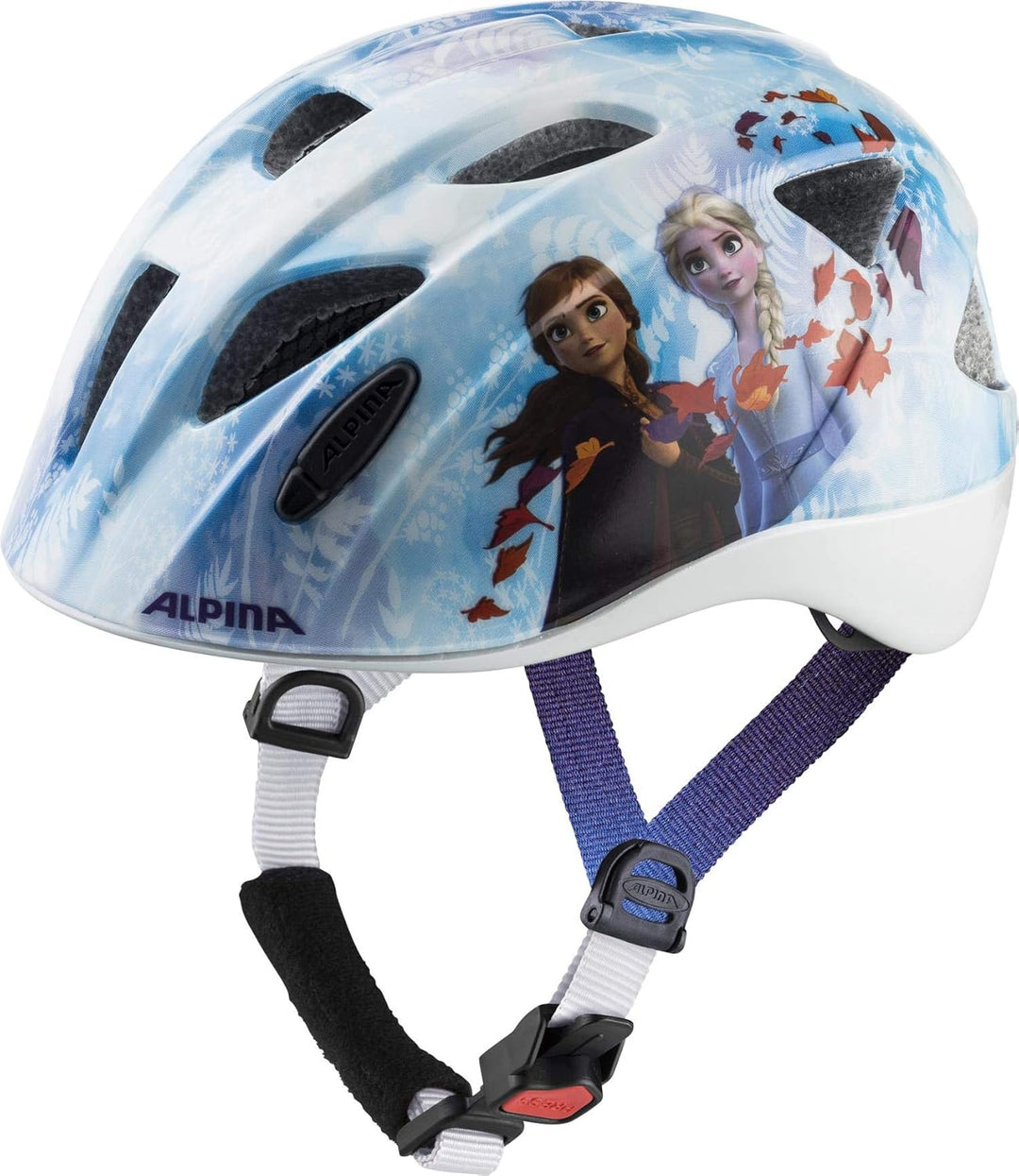 ALPINA XIMO - Leichter, Sicherer & Bruchfester Fahrradhelm Mit Optionalen LED-Licht Für Kinder Froze