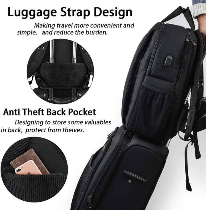 CADeN Kamerarucksack,Wasserabweisend Fotorucksack Camera Backpack & Casual Travel Bag mit USB für DS