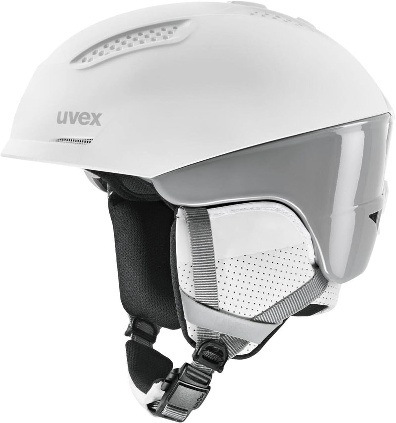 Uvex Unisex-Erwachsene Ultra Pro Skihelm white/grey 51-55 cm, white/grey 51-55 cm