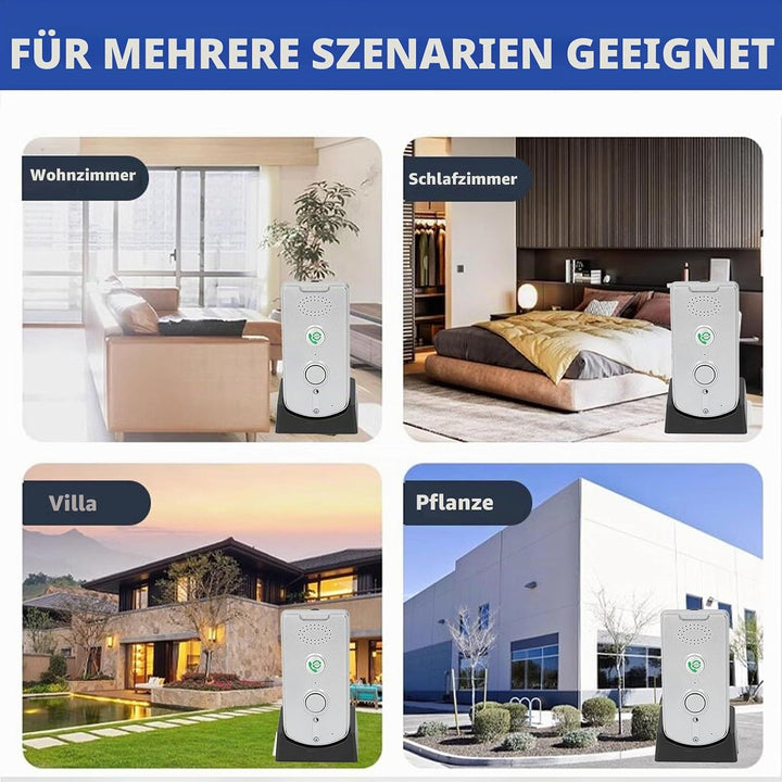 Gegensprechanlagen, Kabellos für zu Hause, Kabelloses Pflegepersonal-Gegensprechsystem für ältere Me